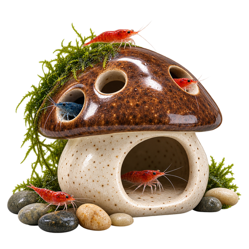 Ceramic Shrimp Cave for Aquarium