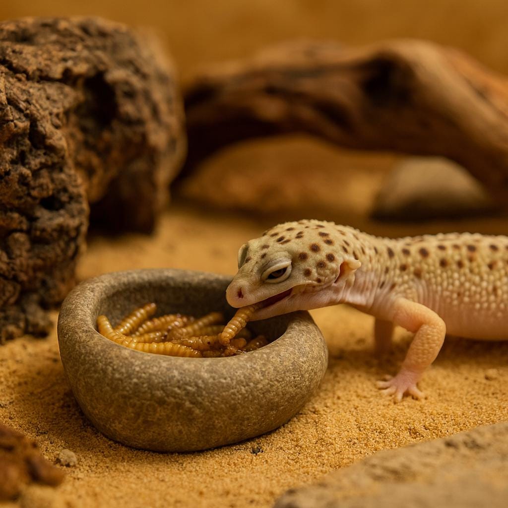 Natural Stone Reptile Feeding Bowl – natural stone terrarium accessory – product detail
