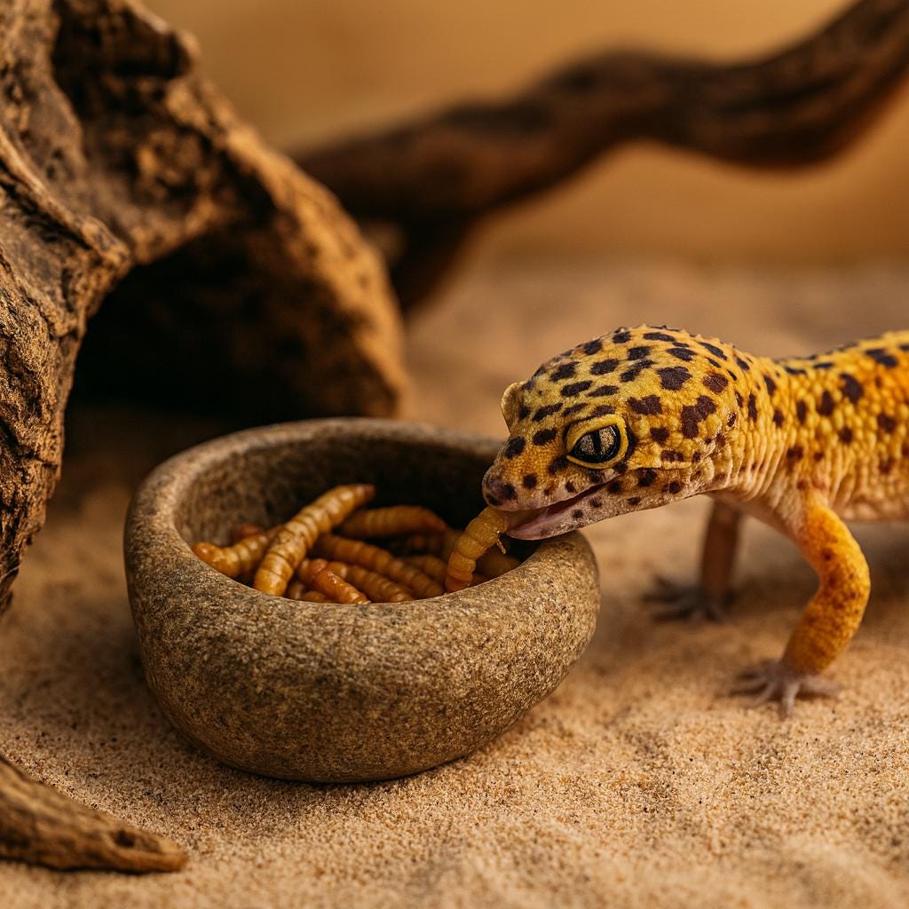 Natural Stone Reptile Feeding Bowl – natural stone terrarium accessory – alternate angle