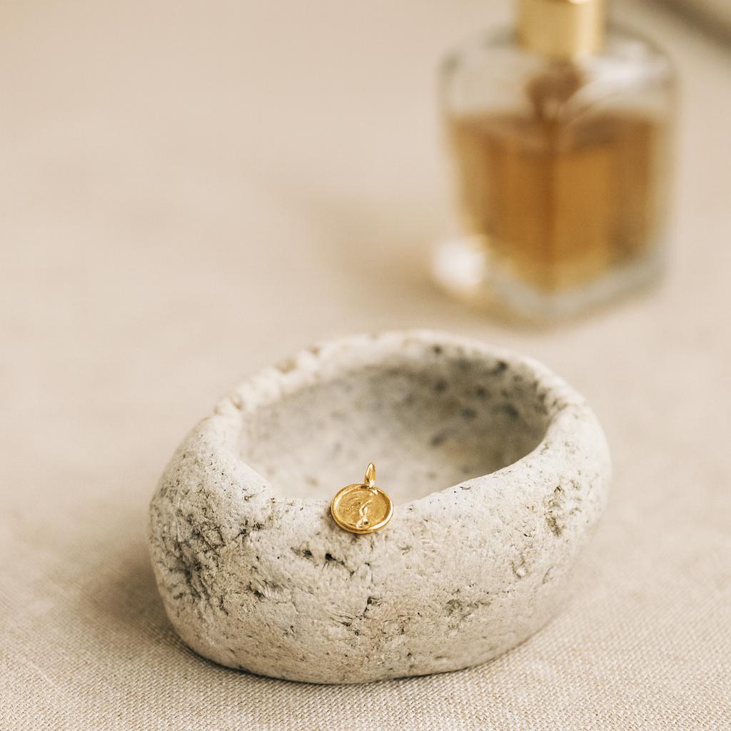 Natural Stone Jewelry Dish – natural stone mindful home accent – product detail
