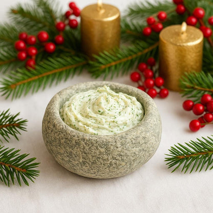 Natural Stone Dip Bowl – natural stone kitchen and dining accessory – alternate view
