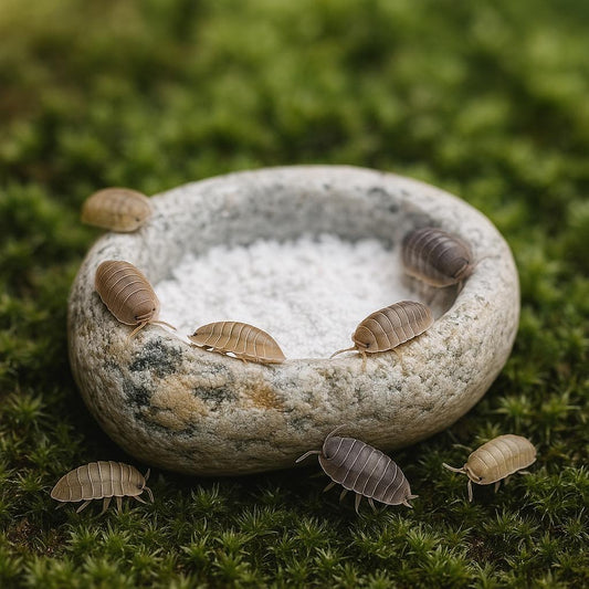 Isopod Calcium Dish – natural stone terrarium accessory – primary product view