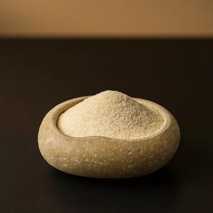 Handmade Natural Stone Spice Bowl – natural stone kitchen and dining accessory – alternate view