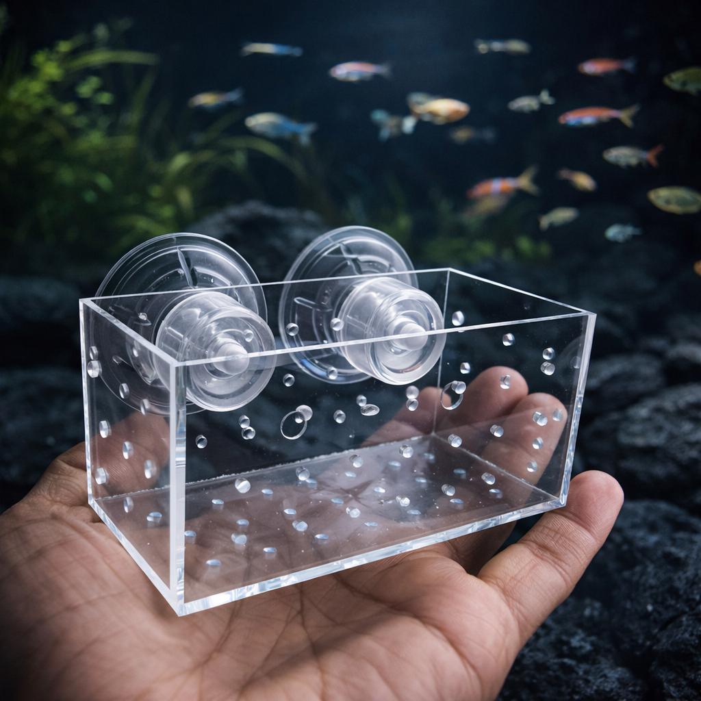 Aquarium Plant Holder With Suction Cups – natural stone aquarium accessory – product detail