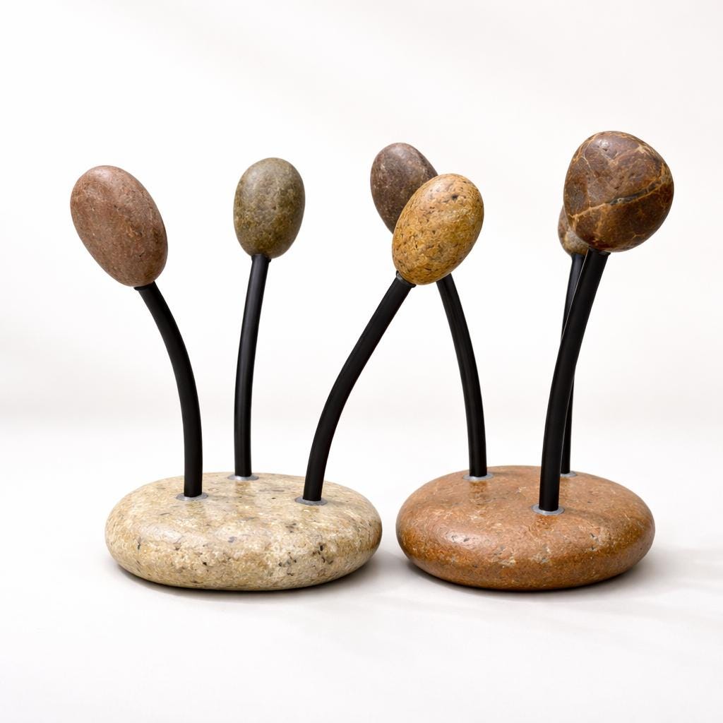 Stone Sponge Holder For Kitchen Sink – natural stone kitchen and dining accessory – alternate view