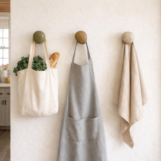 Kitchen Wall Hook – natural stone wall hook or rack – primary product view