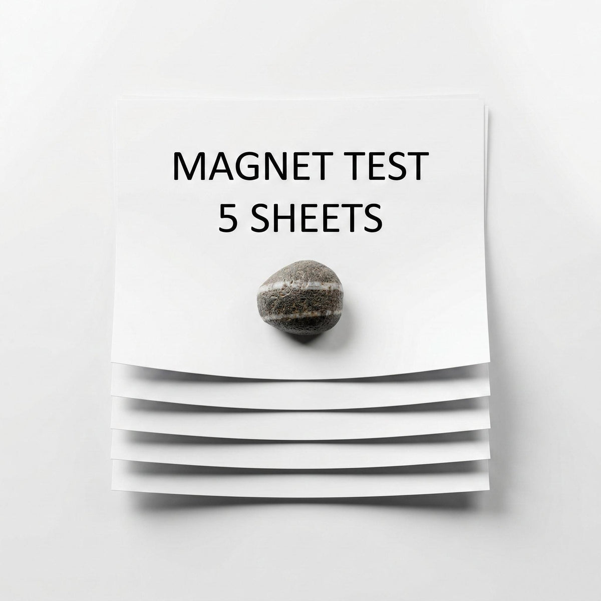 Whiteboard Magnets – natural stone mindful home accent – alternate view