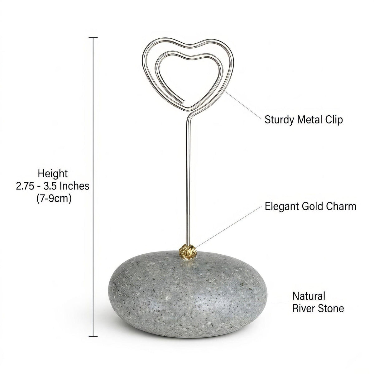 Natural Stone Menu Holder – natural stone kitchen and dining accessory – product detail