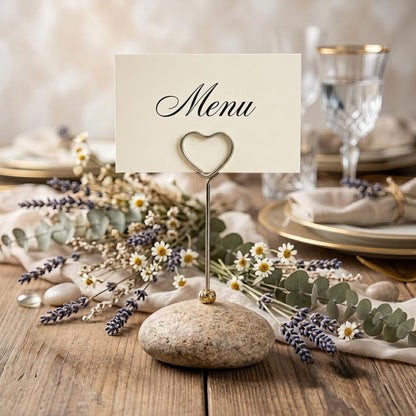 Natural Stone Menu Holder – natural stone kitchen and dining accessory – alternate view