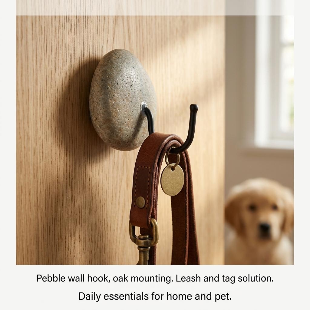 Wall Hooks - No Drill Natural Stone Wall Hooks – natural stone wall hook or rack – product detail