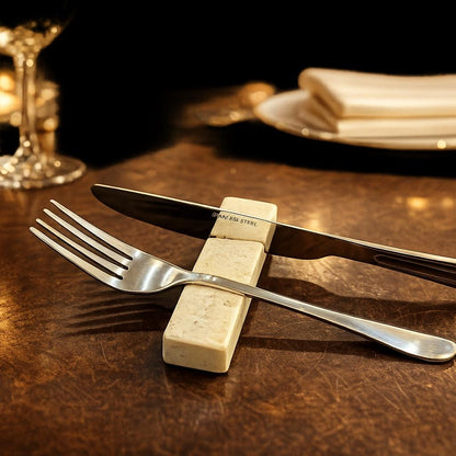 Cutlery Rest Blocks – natural stone kitchen and dining accessory – detail view
