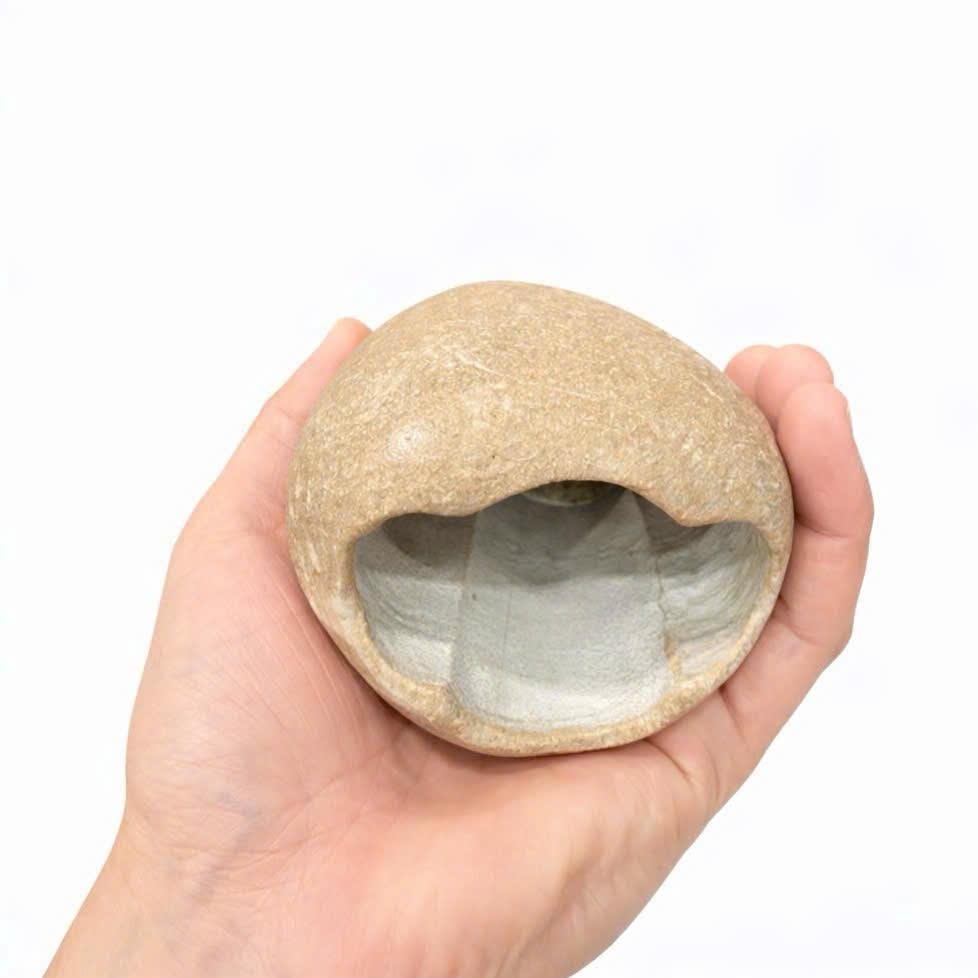 Tarantula Hide Natural Stone Cave Small Spider Hide Terrarium – natural stone terrarium accessory – detail view