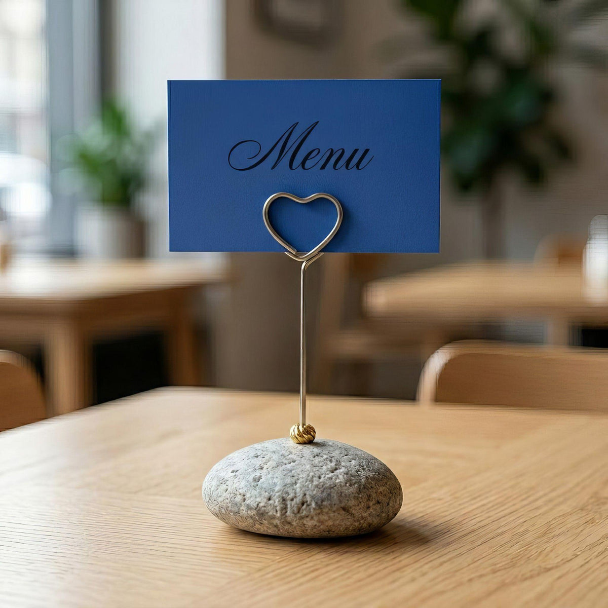 Natural Stone Menu Holder – natural stone kitchen and dining accessory – product detail