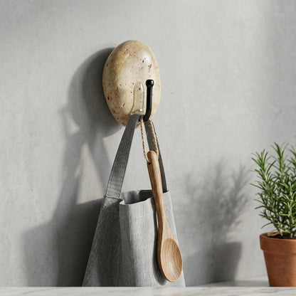 Wall Hooks - No Drill Natural Stone Wall Hooks – natural stone wall hook or rack – product detail