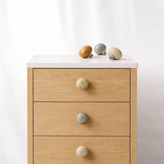 Cabinet Knobs - Natural Stone Cabinet Knob – natural stone wall hook or rack – primary product view