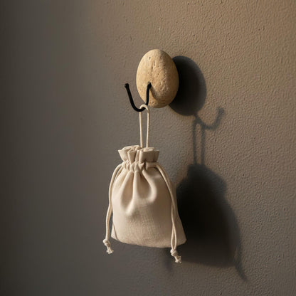 Natural Stone Key Hooks For Wall – natural stone wall hook or rack – product detail