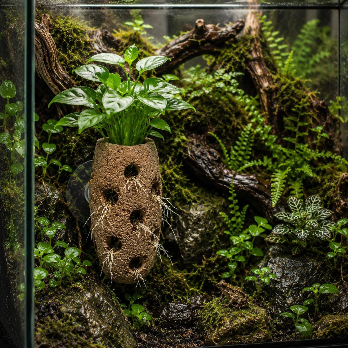 Hanging Planter – natural stone planter or floral display – primary product view