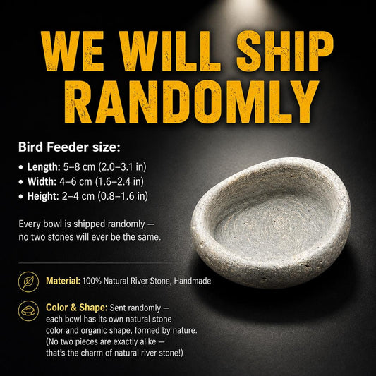 Outdoor Bird Bath – natural stone bird and wildlife accessory – alternate product view