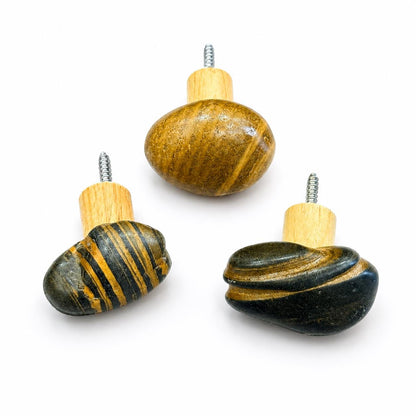 Natural Stone Wall Hook - Handmade – natural stone wall hook or rack – product detail
