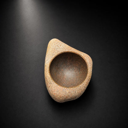 Natural Stone Mortar And Pestle – natural stone kitchen and dining accessory – product detail