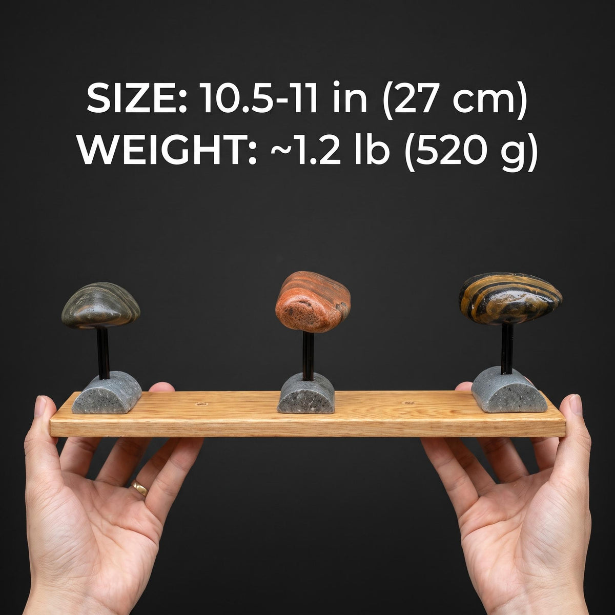 Natural Stone Wall Hooks: Towel & Robe Hooks – natural stone wall hook or rack – product detail
