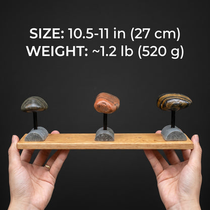 Natural Stone Wall Hooks: Towel & Robe Hooks – natural stone wall hook or rack – product detail